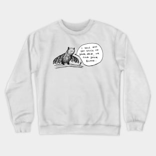 Bats Aren't Evil Crewneck Sweatshirt